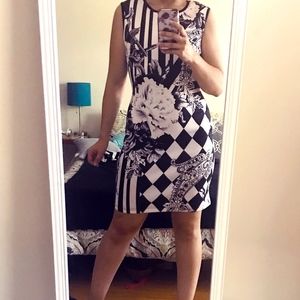 Fitted, comfortable cocktail dress